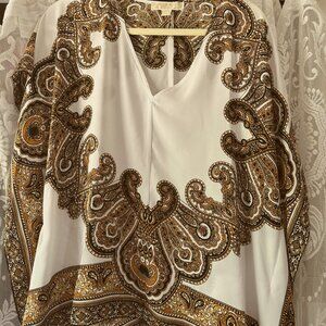 Michael Kors Poncho style blouse